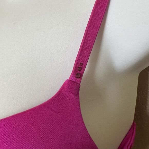 Victoria’s Secret Biofit Demi Uplift Push-up Bra Pink 34c - Picture 4 of 7